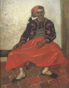 Vincent Van Gogh The Seated Zouave (nn04) oil painting reproduction